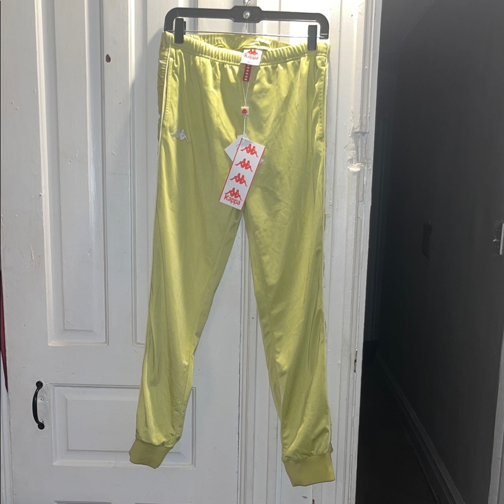 Kappa Neon Green Joggers